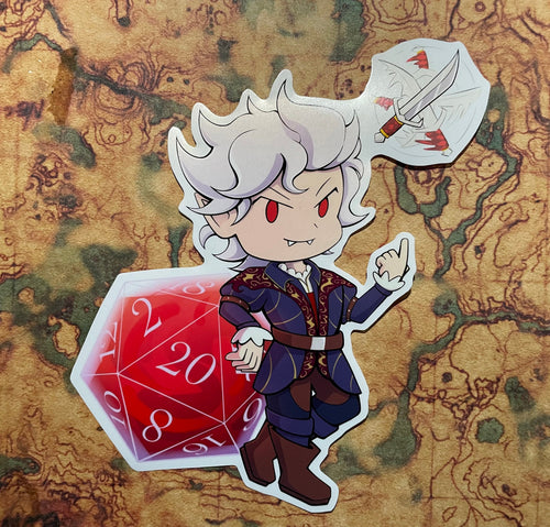 Astarion Vinyl Sticker