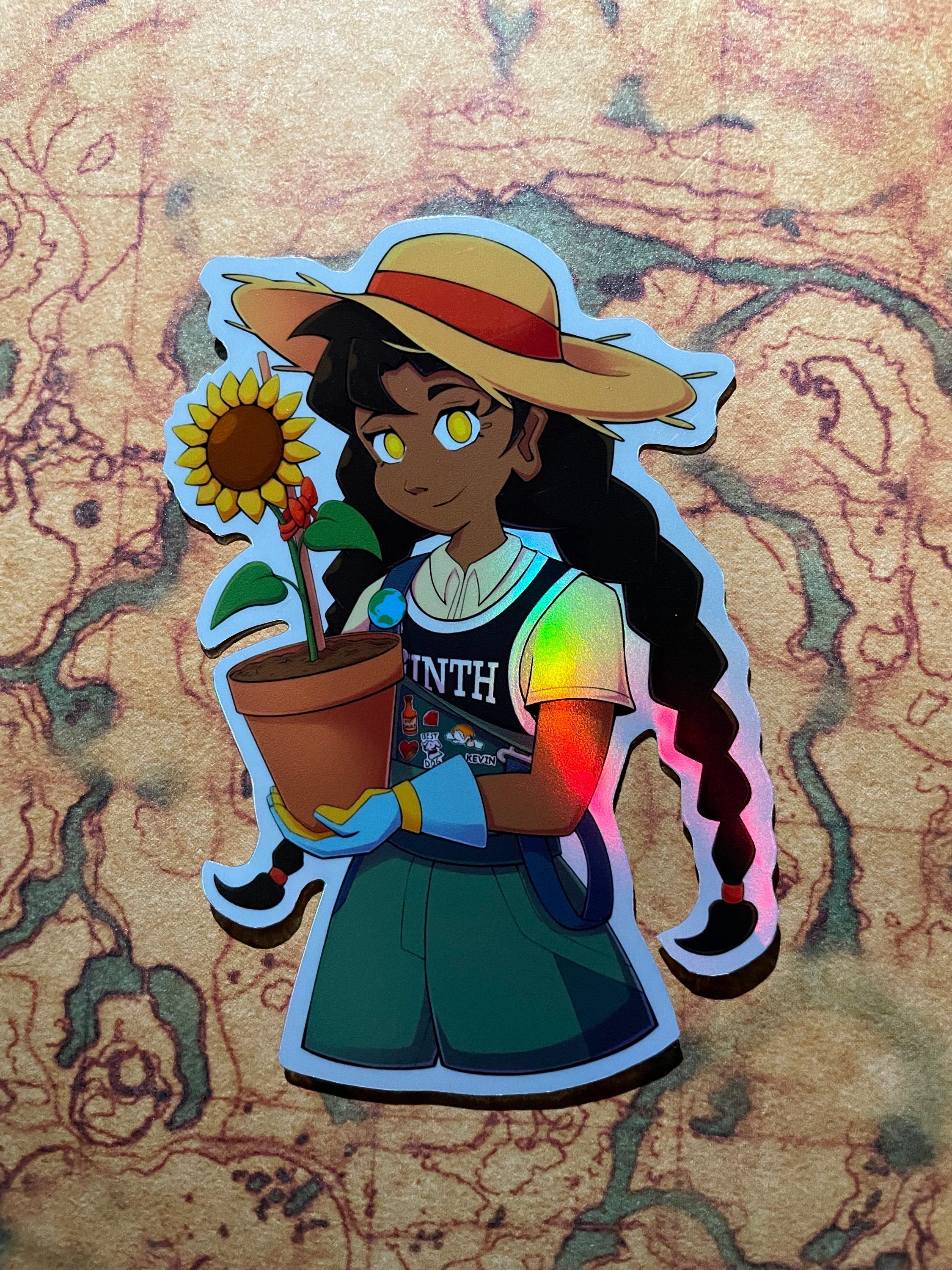 Nona Jersey Garden Club Vinyl Sticker