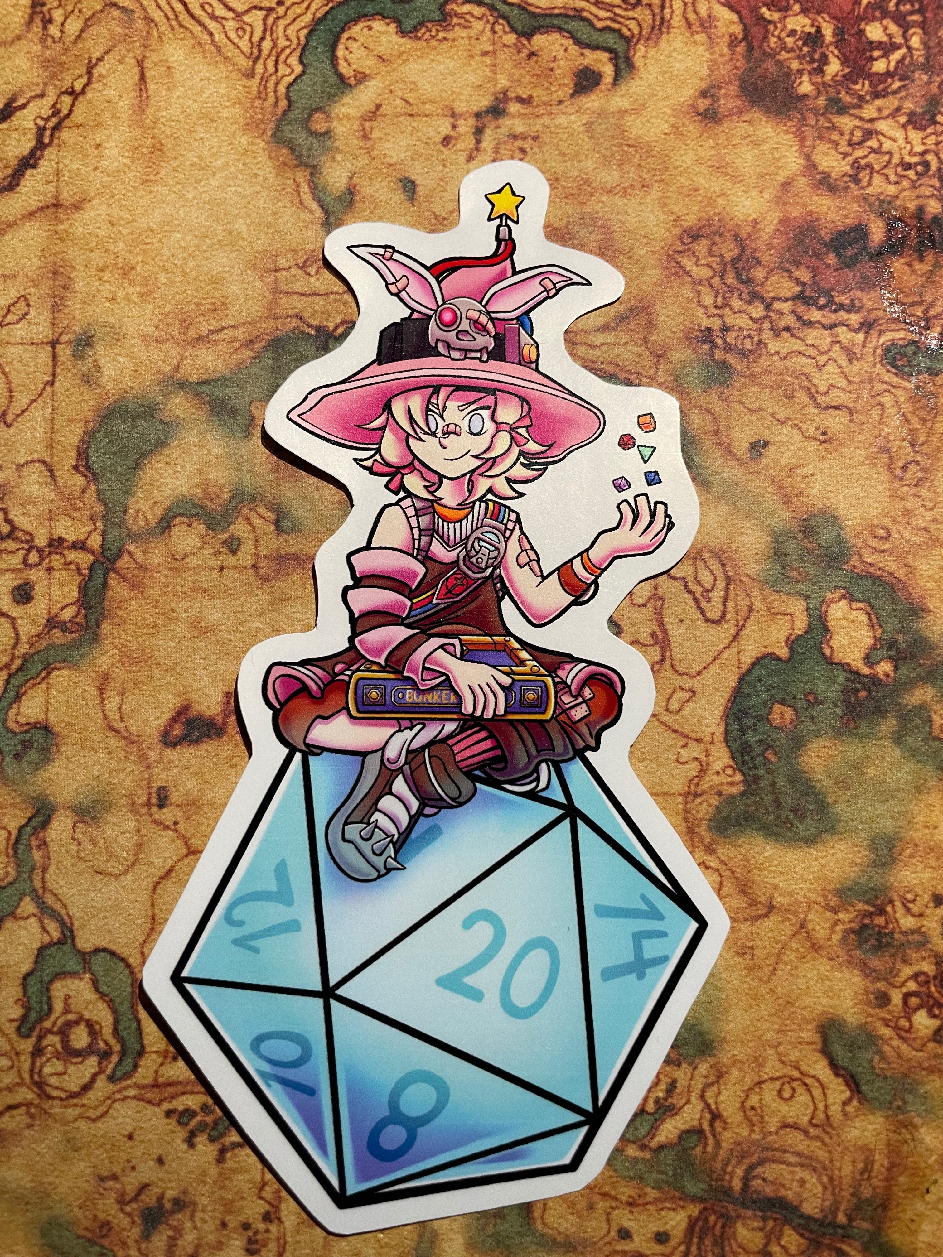 Tiny Dungeon Master Vinyl Sticker