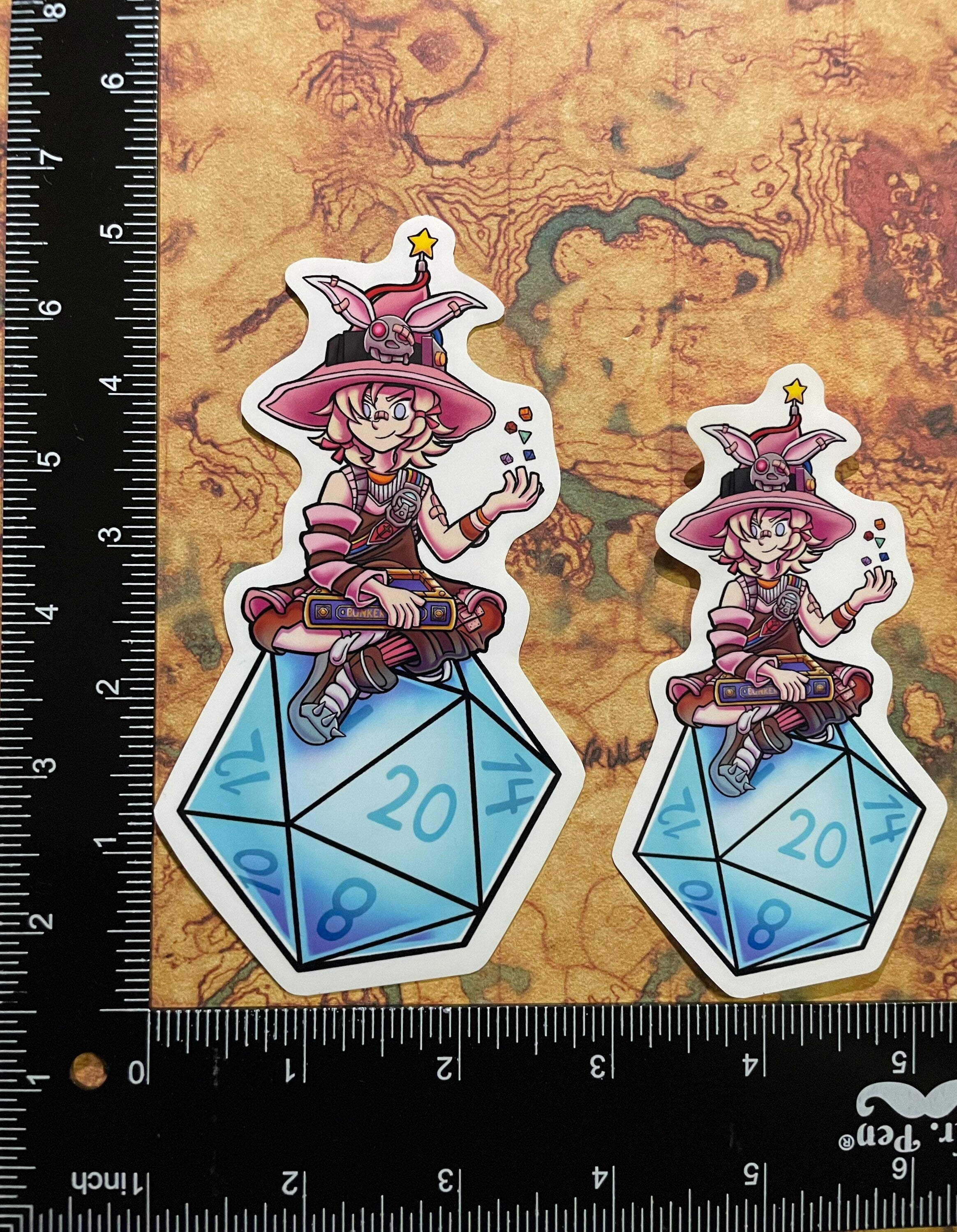 Tiny Dungeon Master Vinyl Sticker